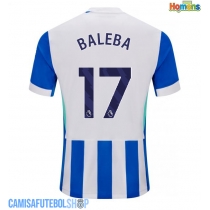 Camisa de time de futebol Brighton Carlos Baleba #17 Replicas 1º Equipamento 2025-26 Manga Curta